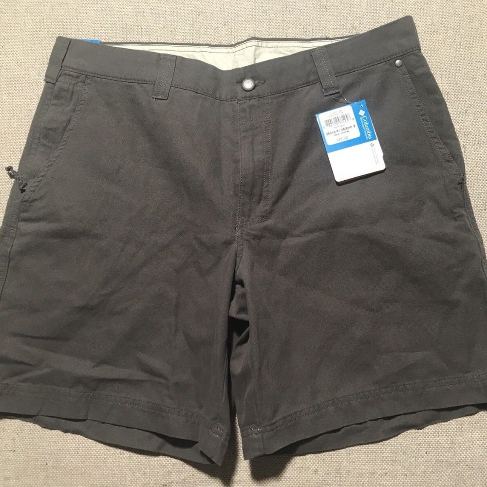 Columbia Mens Chino Shorts Size 36 Inseam 8 NEW
